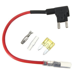 Piggy Back Pluggable Standard Blade Tap Fuse Holder