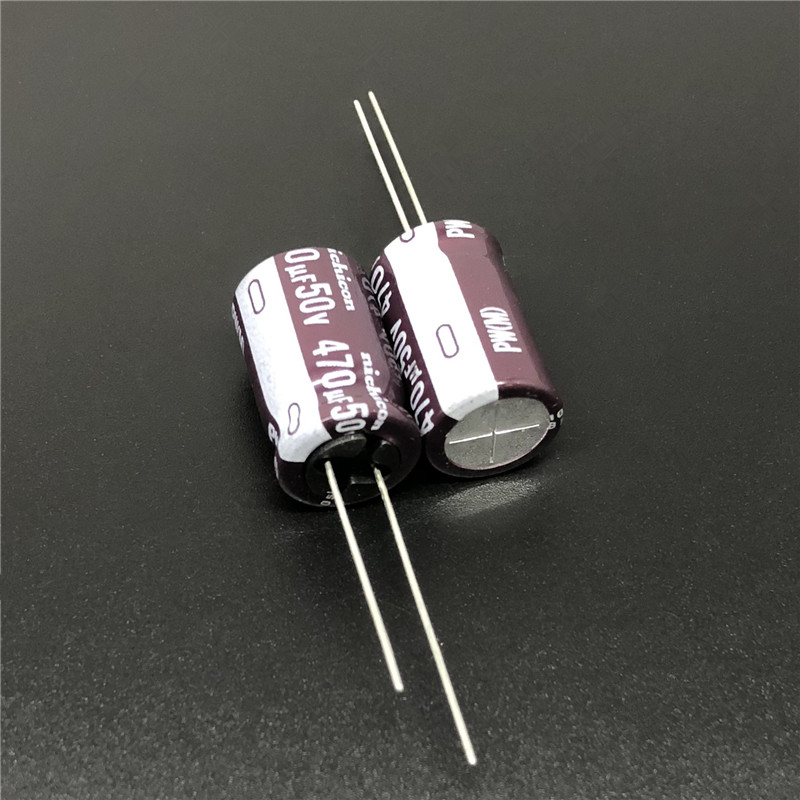 Capacitor 470uF 50v 12.5X20mm (NICHICON) (C)