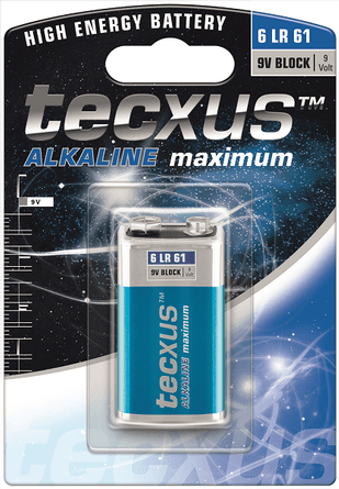 Tecxus 9V Battery Tecxus 9V Battery