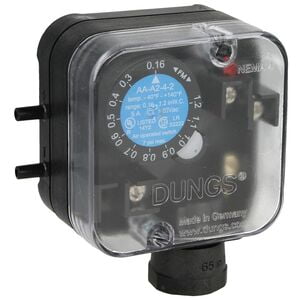 LGW10A2 1 -10 mbar Differential Pressure Switch