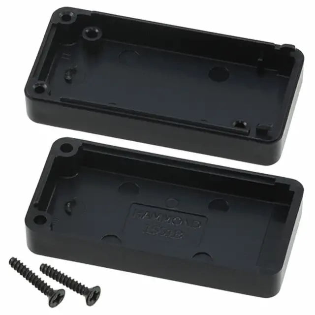 BOX TRANS Black 2.56L X 1.18"W