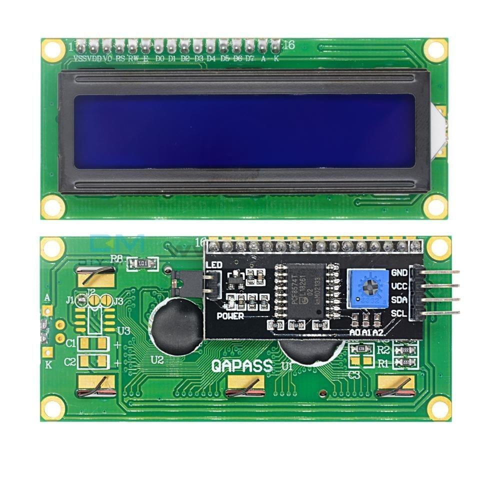 High-Quality LCD Module, 16x2, Blue for Electronic Applications