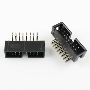 16 PIN FEMALE BOX HEADER CONNECTOR 2.54MM RIGHT ANGLE 16 PIN FEMALE BOX HEADER CONNECTOR 2.54MM RIGHT ANGLE