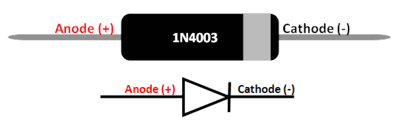 1N4003 Diode 200V, 1A