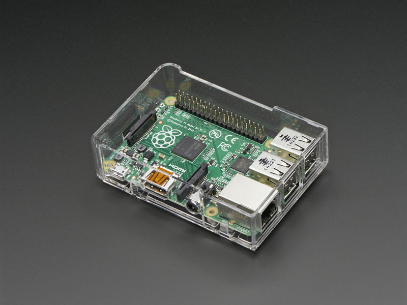 Raspberry Pi 3 Clear Case Adafruit Raspberry Pi 3 Clear Case Adafruit