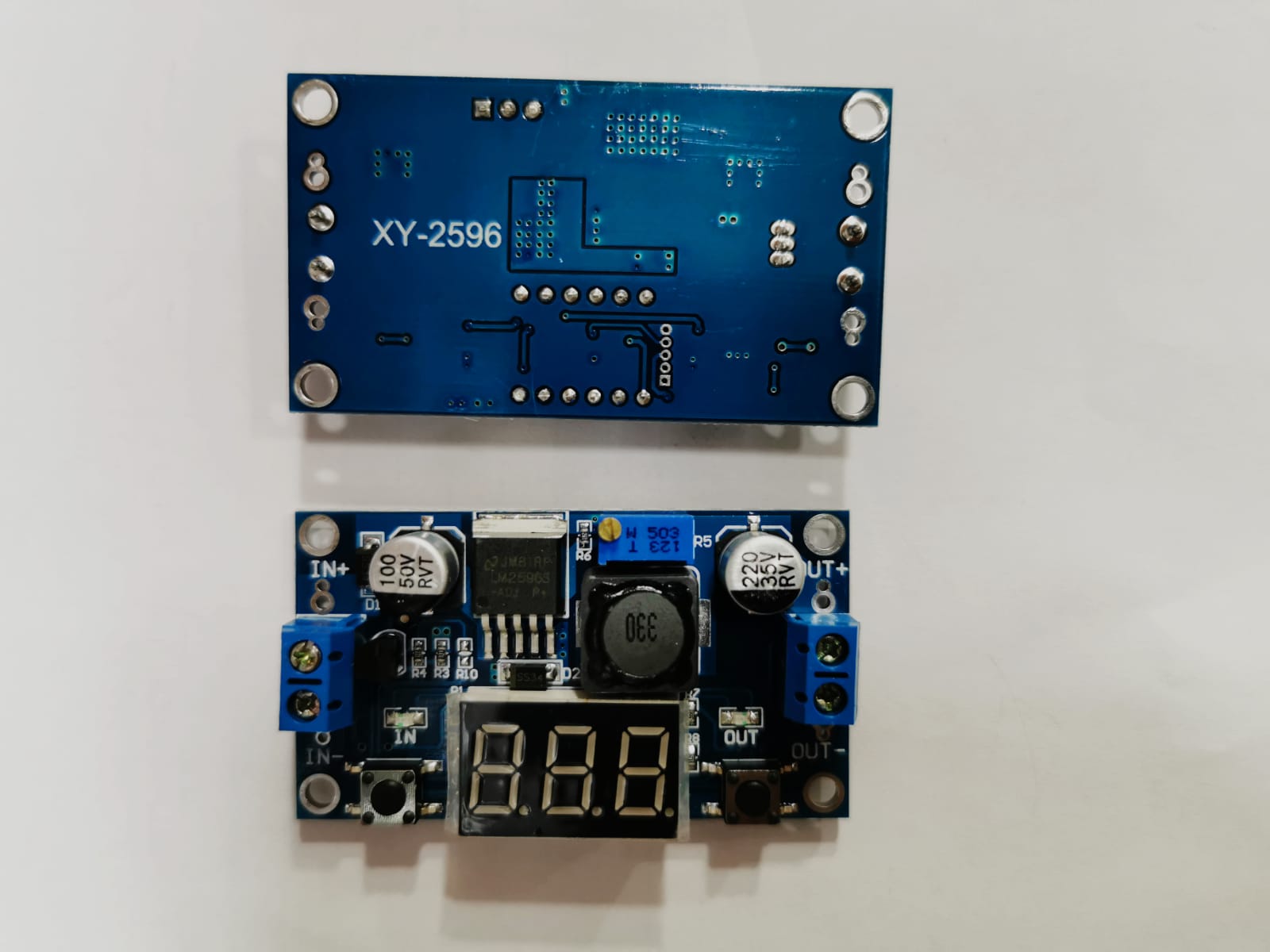 XY-2596 in 4-40v, out 1.25-37V Step Down