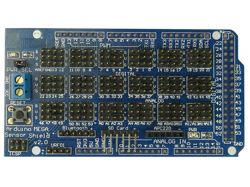 Arduino Mega Sensor Shield v2.0 Arduino Mega Sensor Shield v2.0