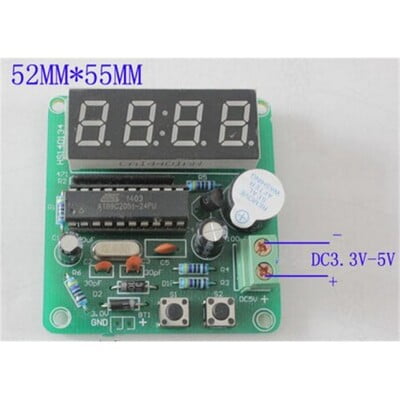 At89c2051 Digital 4 Bits Electronic Clock Kit At89c2051 Digital 4 Bits Electronic Clock Kit