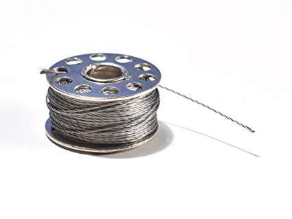 Conductive Stainless Steel Sewing Thread 22 meter & 72ft Conductive Stainless Steel Sewing Thread 22 meter & 72ft