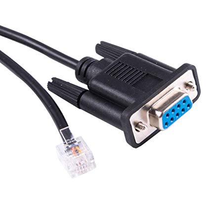 RS232 DB9 serial to RJ12