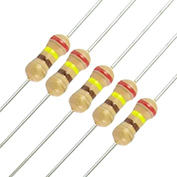 270 Ohm resistor 1/4w