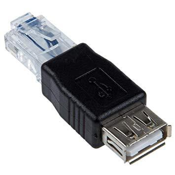 Female USB to RJ45 Male Plug Adapter CONVERTER Female USB to RJ45 Male Plug Adapter CONVERTER
