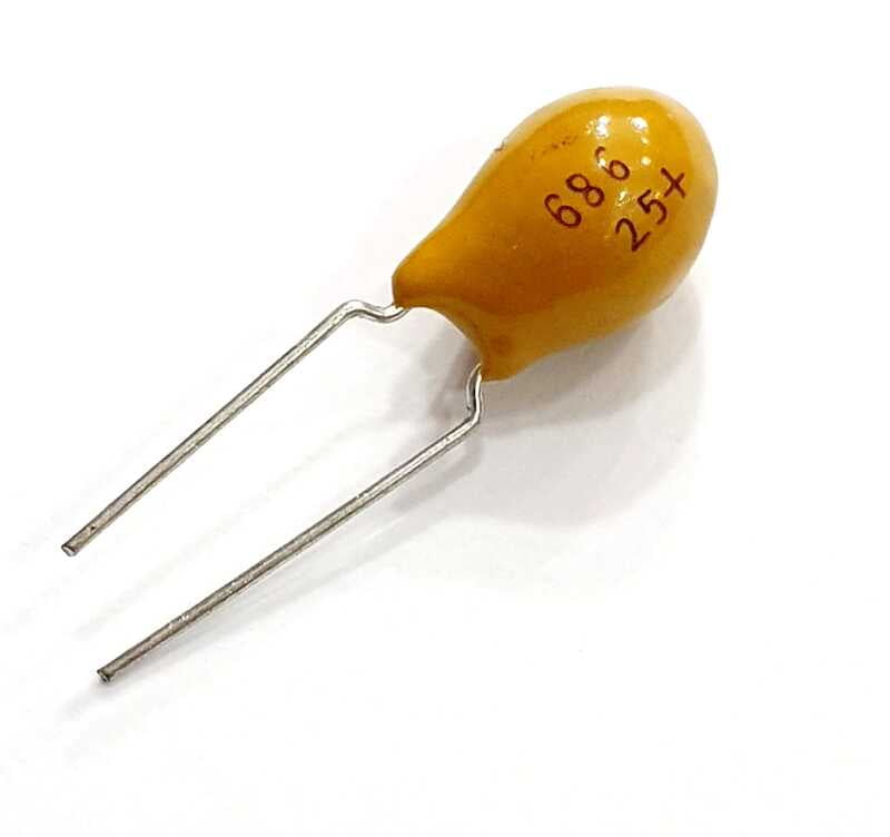 68uf, 25VDC  Monolithic Capacitor