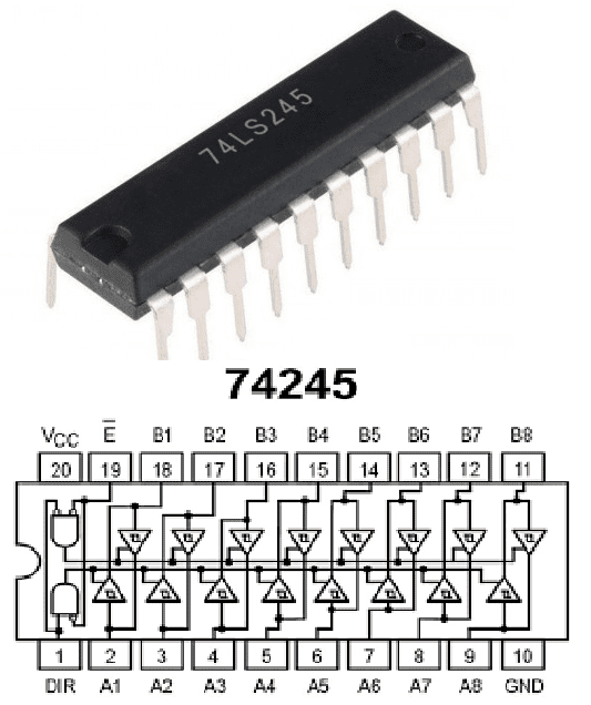 High-Quality IC 74245 (8-bit Transceiver) for Industrial and