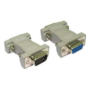 RS232 DB9 9 Pin Female to VGA HD15 15 Pin Male (VGA Adapter)