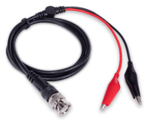 Alligator clip oscilloscope probe