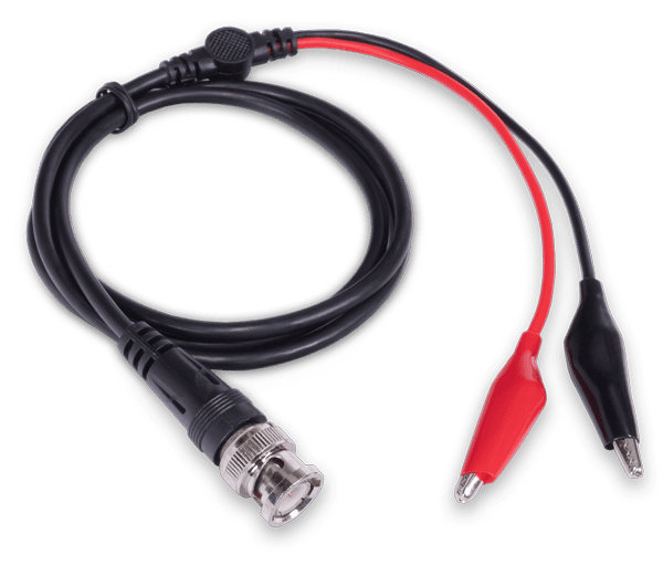 Alligator clip oscilloscope probe