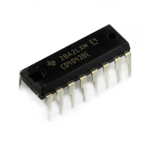 IC CD4043 (Quad NOR RS Latch Tristate)