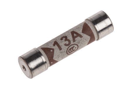 Fuse Creamic 13A, 240VAC (6.3 X 25.4mm)