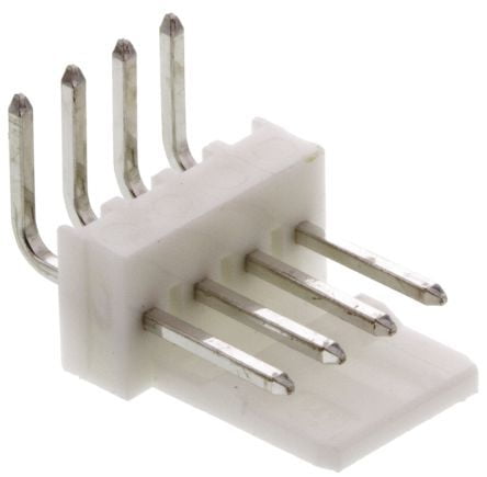 WAFER CONNECTOR 2.54MM 4 PINS RIGHT ANGLE