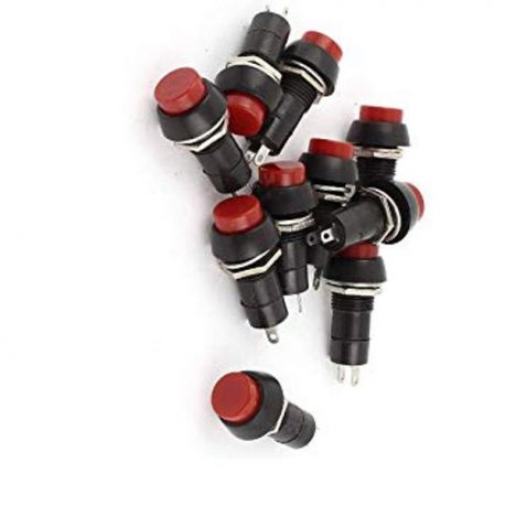 Switch Button 12mm Red
