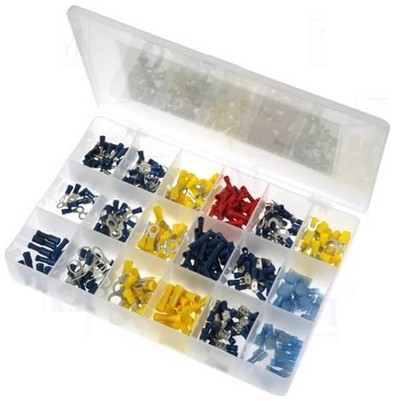 High-Quality Insulated Connectors Kit, 360pcs for Electronic Applications