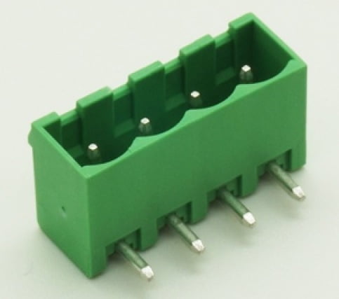 4 PIN MALE PLUG-IN TYPE VERTICAL TERMINAL BLOCK 5EHDRC