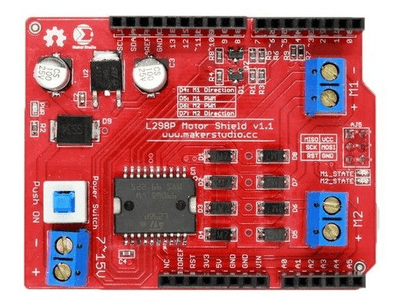 L298p Motor Driver Shield for Arduino