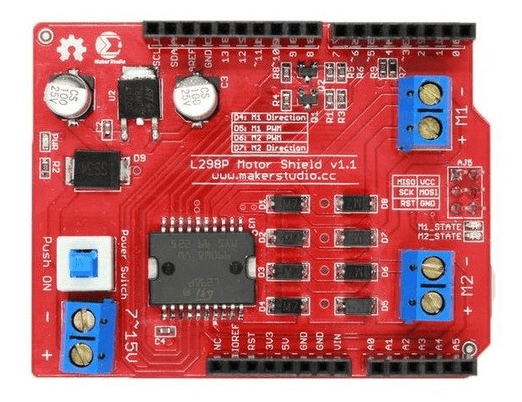 L298p Motor Driver Shield for Arduino