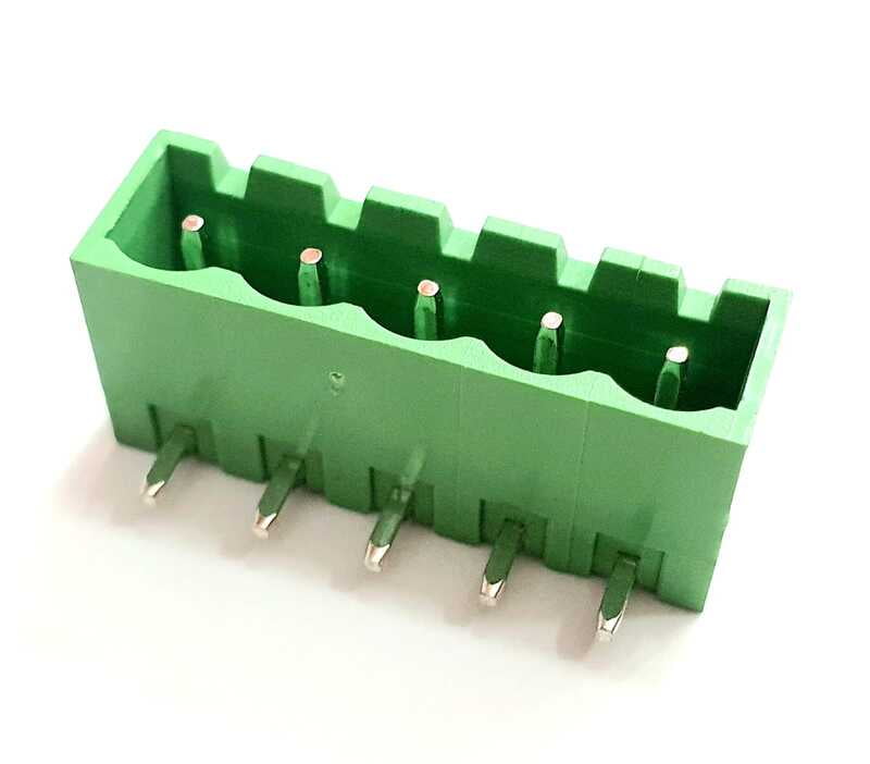 5 PIN MALE PLUG-IN TYPE VERTICAL TERMINAL BLOCK 5EHDRC