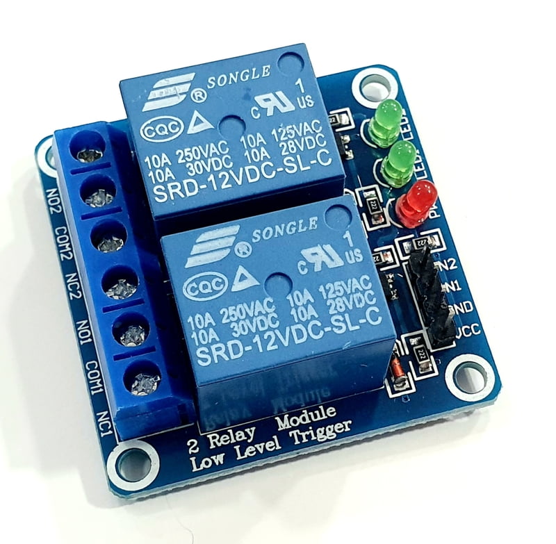 12V, 2CH Relay Module