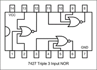 High-Quality IC 7427 (Triple 3-Input NOR Gate) for Electronics and