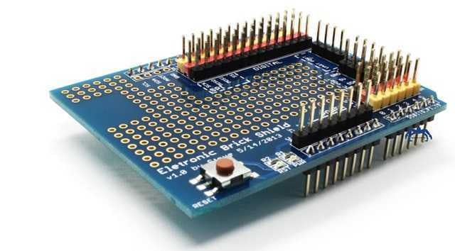 Electronic Brick Shield for Arduino v1.2 Electronic Brick Shield for Arduino v1.2