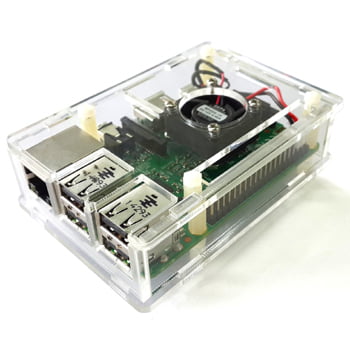 Raspberry Pi 3 Case with Fan Raspberry Pi 3 Case with Fan