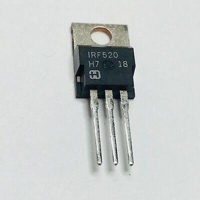 IRF520PBF Transistor: N-MOSFET unipolar 100V 6.5A 60W