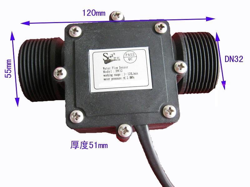 DN32 Water Flow Meter Sensor Switch DN32 Water Flow Meter Sensor Switch