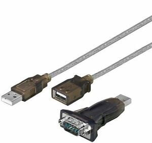 Adapter USB-RS232 USB A plug,D-Sub 9pin male