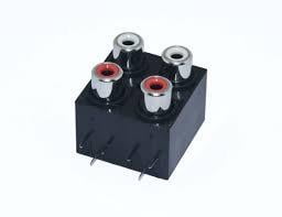 RCA Jack Connector 2x2 RCA Jack Connector 2x2