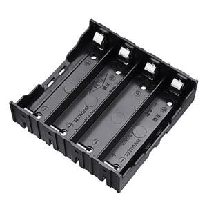 4X18650 Battery CASE BLACK PCB 8 PIN