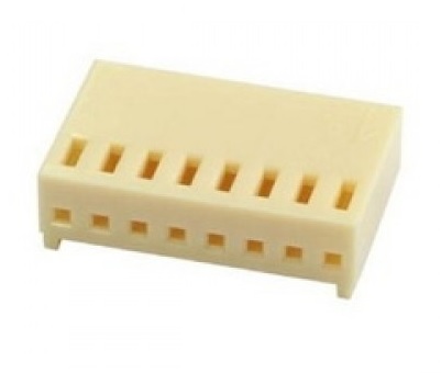 WAFER CONNECTOR 2.54MM 10 PINS RIGHT ANGLE