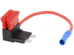 Splitter 10A 2 Standard fuses 1mm2 red