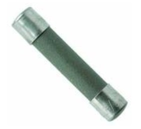 Fuse 15A, 250V (6.35 X 31.75mm) Ceramic Green