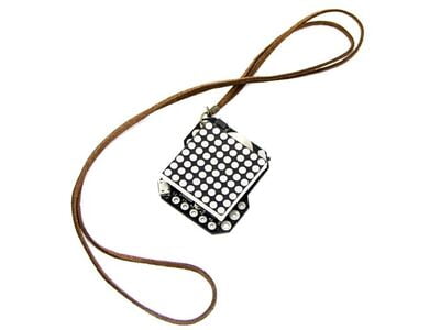 8 SQUARE Heartbeat Necklace Soldering Kit