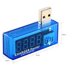 USB Charger Doctor Voltage and Current Display