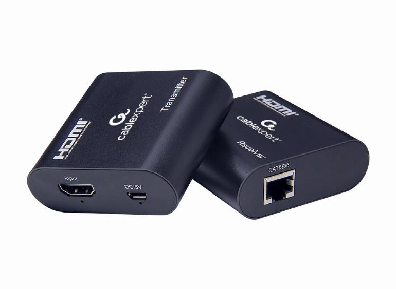HDMI Extender, Receiver and Transmitter, HDMI 1.3, Supports EDID, Cat 6, Range 60 meters HDMI Extender, Receiver and Transmitter, HDMI 1.3, Supports EDID, Cat 6, Range 60 meters