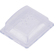 Switch cover IP64 Shapenrectangular 28x25x8mm