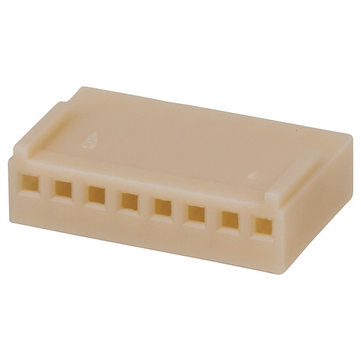 WAFER CONNECTOR 2.54MM 8 PINS RIGHT ANGLE