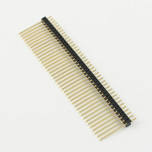 High-Quality Male Header 40 Pins (Single, Straight, Long) for ...