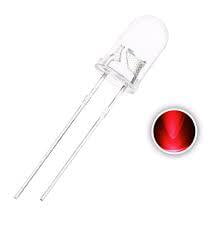 Led 5mm Crystal Red