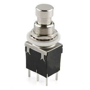 2PDT STOMP FOOT / PEDAL PUSH BUTTON SWITCH PCB